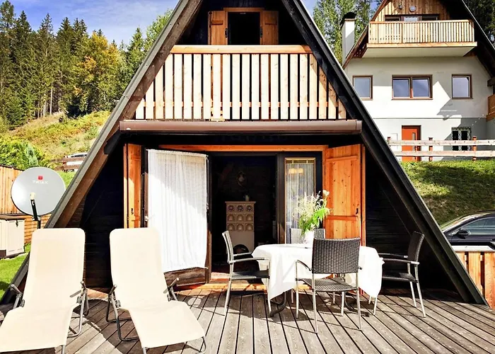 Tatil Evi Huette Bei Trabochsee Und Eisenerzer Alpen *