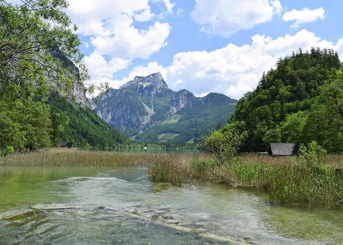 Tatil Evi Huette Bei Trabochsee Und Eisenerzer Alpen