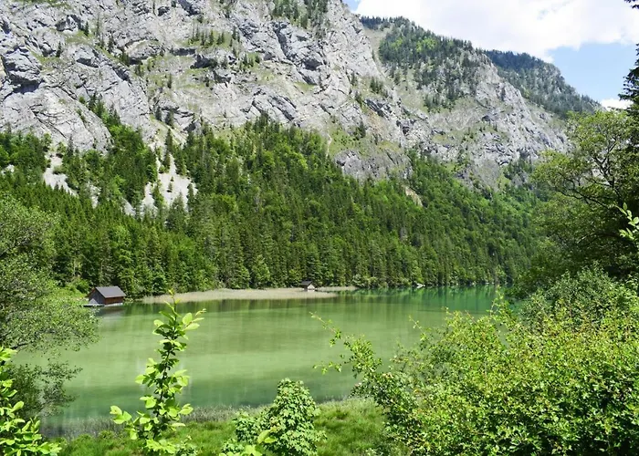 Tatil Evi Huette Bei Trabochsee Und Eisenerzer Alpen